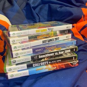 7 random xbox 360 games
